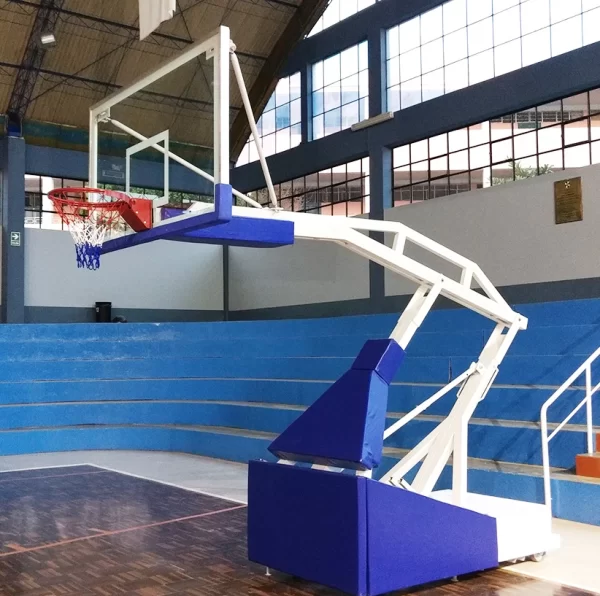 Castillo Basquet Movible Plegable Profesional - Imagen 2