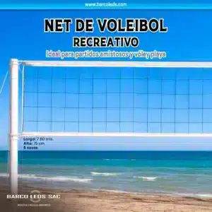 Voley - Accesorios / Net Para Voley Recreativo N° 60