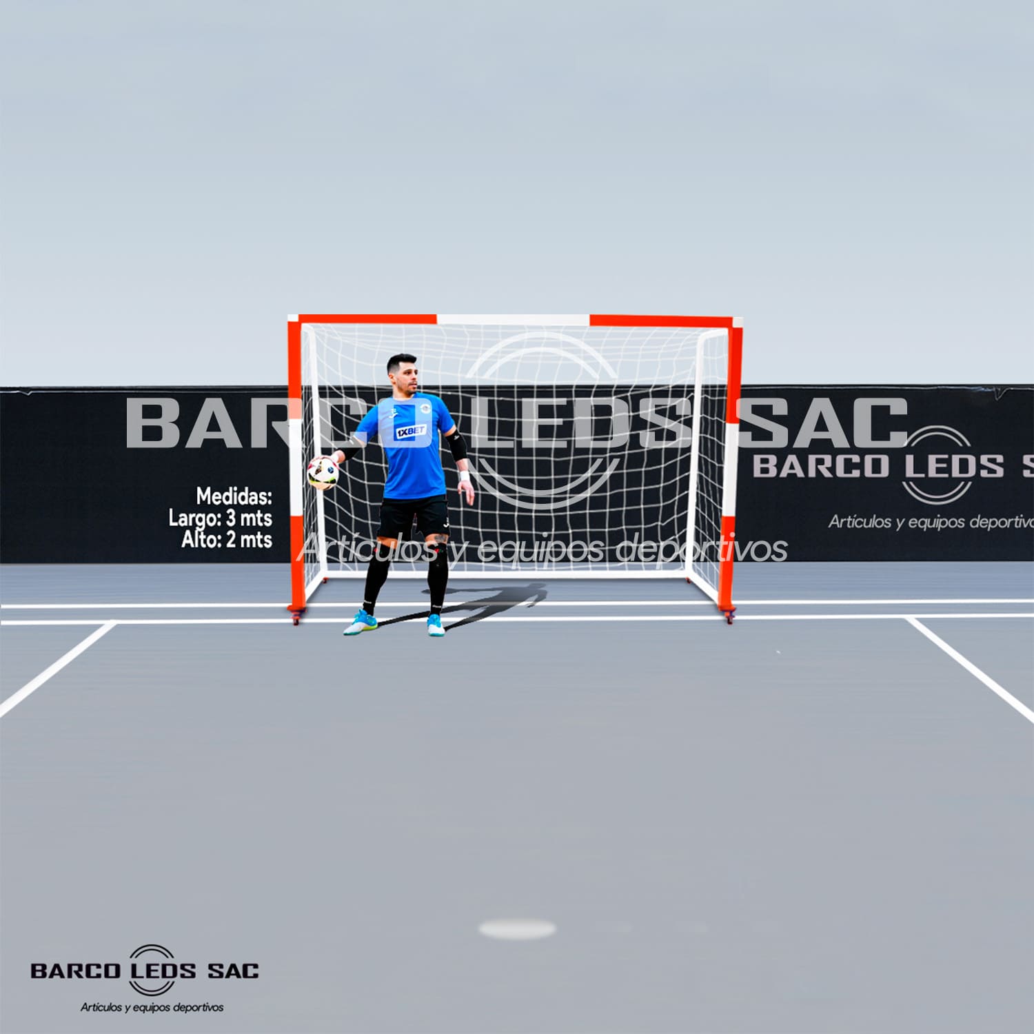 Arcos de futsal para coliseos deportivos, de Barco Leds SAC.