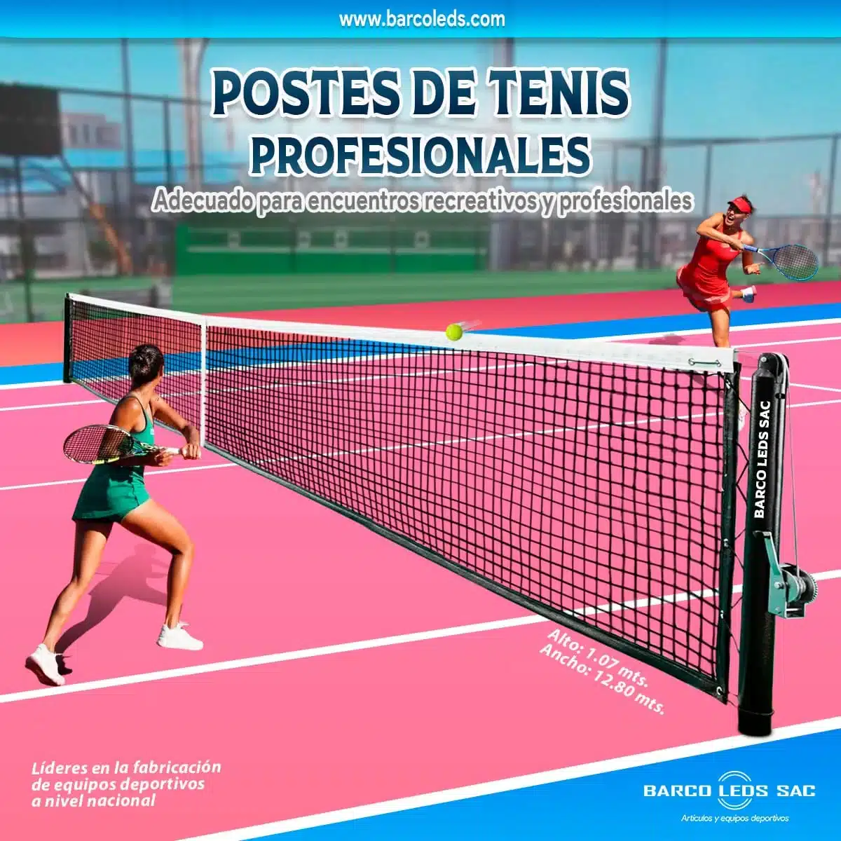 Parantes De Tenis Amateur Circular