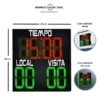 Marcador electrónico Multideportivo 80x80cm - Imagen 3