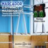 Marcador electrónico Multideportivo 80x80cm - Imagen 4