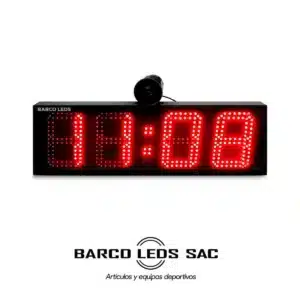 Reloj Led 4 dígitos de mesa 40x15 cm