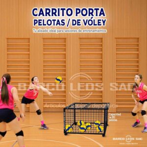 Voley - Accesorios / Carrito PortaPelotas De voley