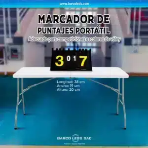 Voley - Accesorios / Marcador de puntuación portátil