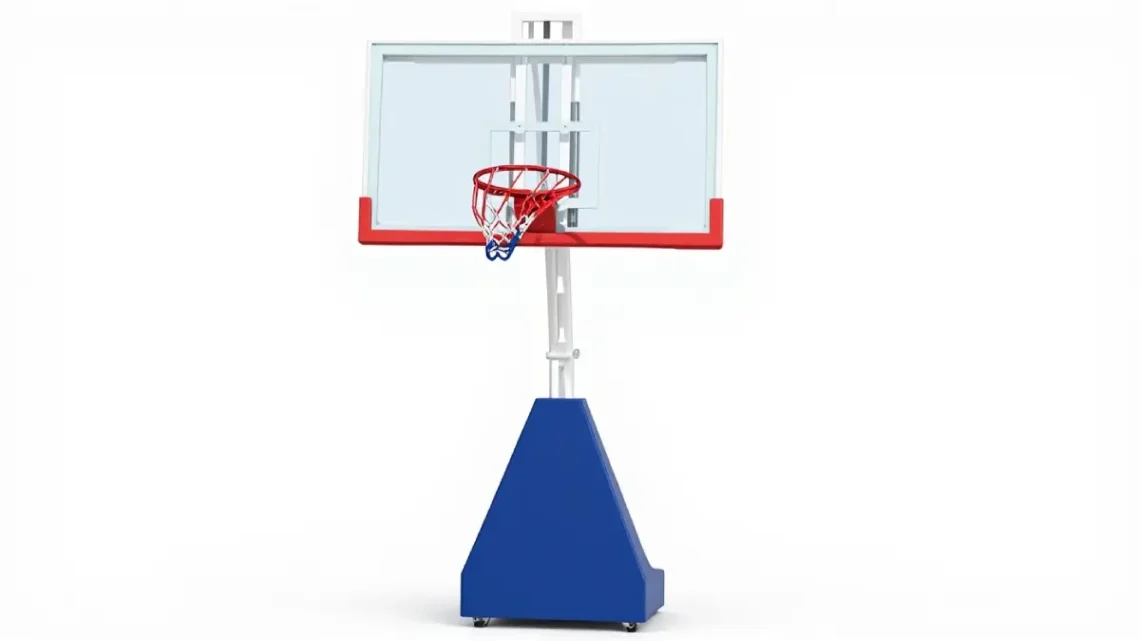 castillo de basket para cancha