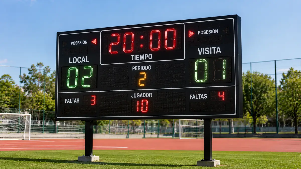 marcador electrónico multideporte