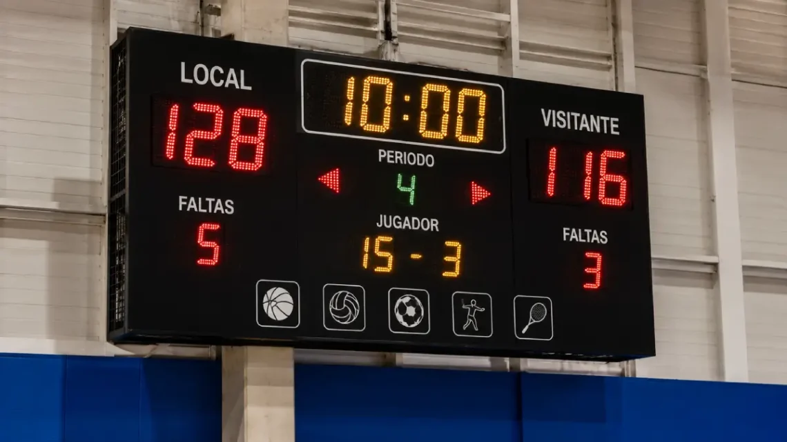 marcador electrónico multideporte