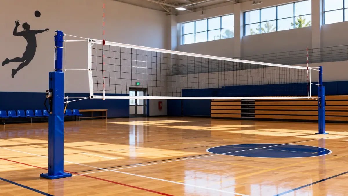 postes de voley para entrenamiento