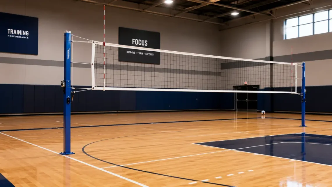 postes de voley para entrenamiento