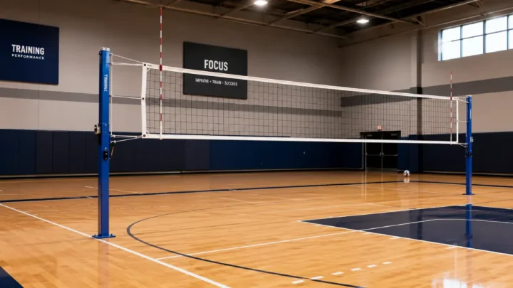 postes de voley para entrenamiento